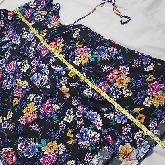 Time and Tru floral button-down dress sz XXL 20 - Picture 11 of 13